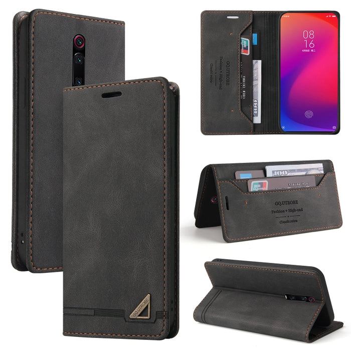 Estuche de cuero con tapa horizontal con cepillo antirrobo Skin Feel con soporte, ranuras para tarjetas y billetera, For Xiaomi Redmi Note 10, For Xiaomi Redmi Note 10 Pro, For Xiaomi Redmi 9, For Xiaomi Redmi 9A, For Xiaomi Redmi 9C, For Xiaomi Redmi ...