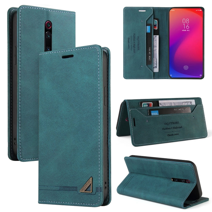Estuche de cuero con tapa horizontal con cepillo antirrobo Skin Feel con soporte, ranuras para tarjetas y billetera, For Xiaomi Redmi Note 10, For Xiaomi Redmi Note 10 Pro, For Xiaomi Redmi 9, For Xiaomi Redmi 9A, For Xiaomi Redmi 9C, For Xiaomi Redmi ...