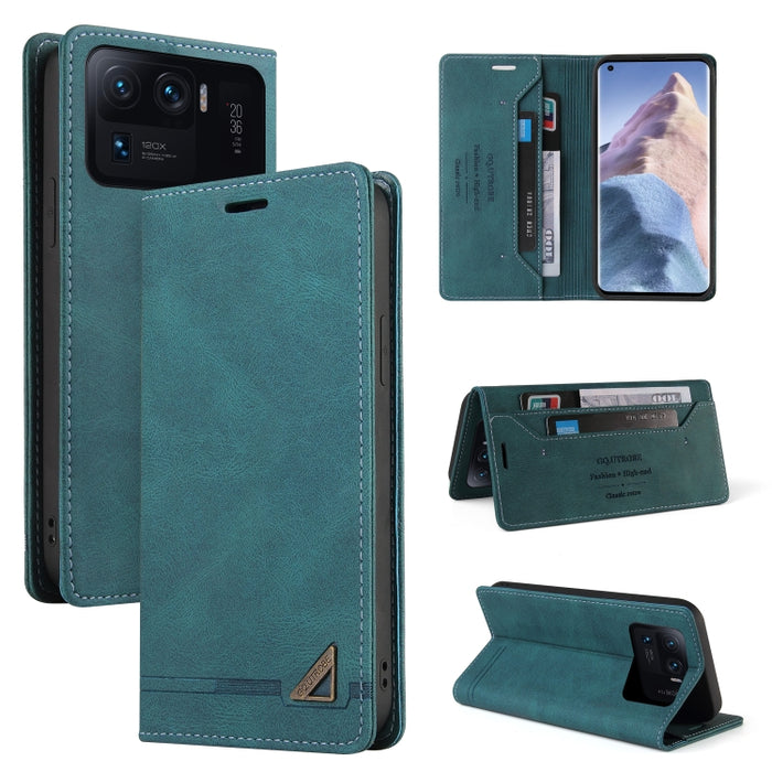 Estuche de cuero con tapa horizontal con cepillo antirrobo Skin Feel con soporte, ranuras para tarjetas y billetera, For Xiaomi Redmi Note 10, For Xiaomi Redmi Note 10 Pro, For Xiaomi Redmi 9, For Xiaomi Redmi 9A, For Xiaomi Redmi 9C, For Xiaomi Redmi ...