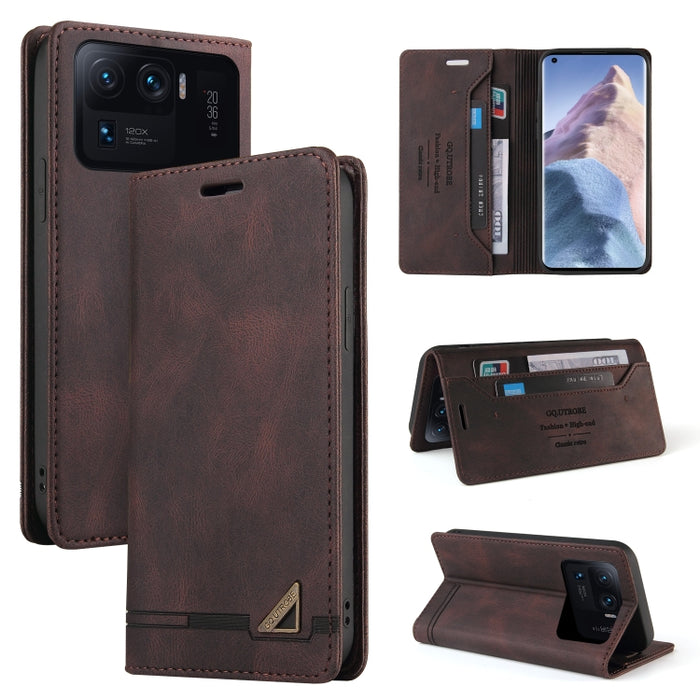 Estuche de cuero con tapa horizontal con cepillo antirrobo Skin Feel con soporte, ranuras para tarjetas y billetera, For Xiaomi Redmi Note 10, For Xiaomi Redmi Note 10 Pro, For Xiaomi Redmi 9, For Xiaomi Redmi 9A, For Xiaomi Redmi 9C, For Xiaomi Redmi ...