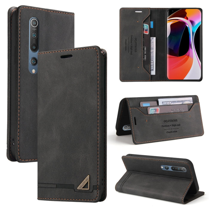 Estuche de cuero con tapa horizontal con cepillo antirrobo Skin Feel con soporte, ranuras para tarjetas y billetera, For Xiaomi Redmi Note 10, For Xiaomi Redmi Note 10 Pro, For Xiaomi Redmi 9, For Xiaomi Redmi 9A, For Xiaomi Redmi 9C, For Xiaomi Redmi ...