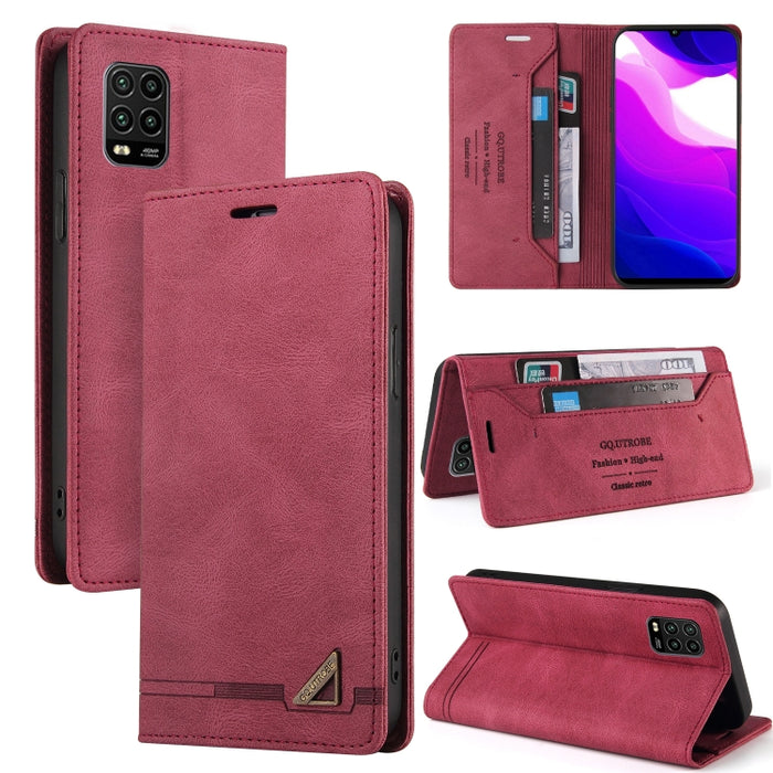Estuche de cuero con tapa horizontal con cepillo antirrobo Skin Feel con soporte, ranuras para tarjetas y billetera, For Xiaomi Redmi Note 10, For Xiaomi Redmi Note 10 Pro, For Xiaomi Redmi 9, For Xiaomi Redmi 9A, For Xiaomi Redmi 9C, For Xiaomi Redmi ...