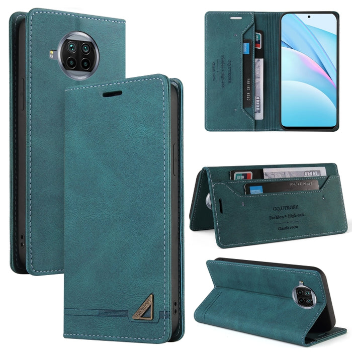 Estuche de cuero con tapa horizontal con cepillo antirrobo Skin Feel con soporte, ranuras para tarjetas y billetera, For Xiaomi Redmi Note 10, For Xiaomi Redmi Note 10 Pro, For Xiaomi Redmi 9, For Xiaomi Redmi 9A, For Xiaomi Redmi 9C, For Xiaomi Redmi ...