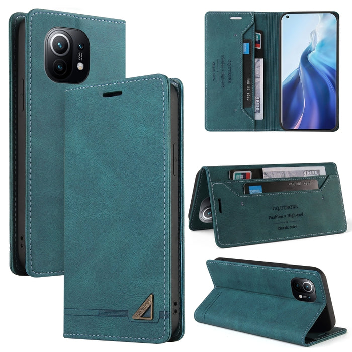 Estuche de cuero con tapa horizontal con cepillo antirrobo Skin Feel con soporte, ranuras para tarjetas y billetera, For Xiaomi Redmi Note 10, For Xiaomi Redmi Note 10 Pro, For Xiaomi Redmi 9, For Xiaomi Redmi 9A, For Xiaomi Redmi 9C, For Xiaomi Redmi ...