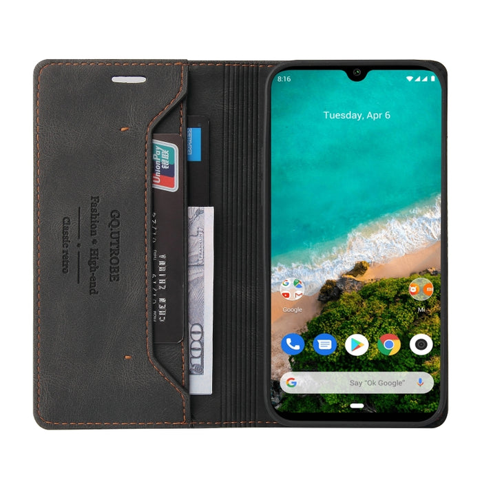 Estuche de cuero con tapa horizontal con cepillo antirrobo Skin Feel con soporte, ranuras para tarjetas y billetera, For Xiaomi Mi A3, For Xiaomi Mi CC9 / Mi 9 Lite, For Xiaomi Mi CC9 Pro, For Xiaomi Poco X3 NFC