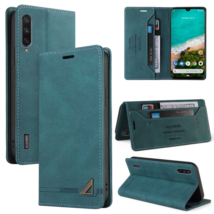Estuche de cuero con tapa horizontal con cepillo antirrobo Skin Feel con soporte, ranuras para tarjetas y billetera, For Xiaomi Mi A3, For Xiaomi Mi CC9 / Mi 9 Lite, For Xiaomi Mi CC9 Pro, For Xiaomi Poco X3 NFC