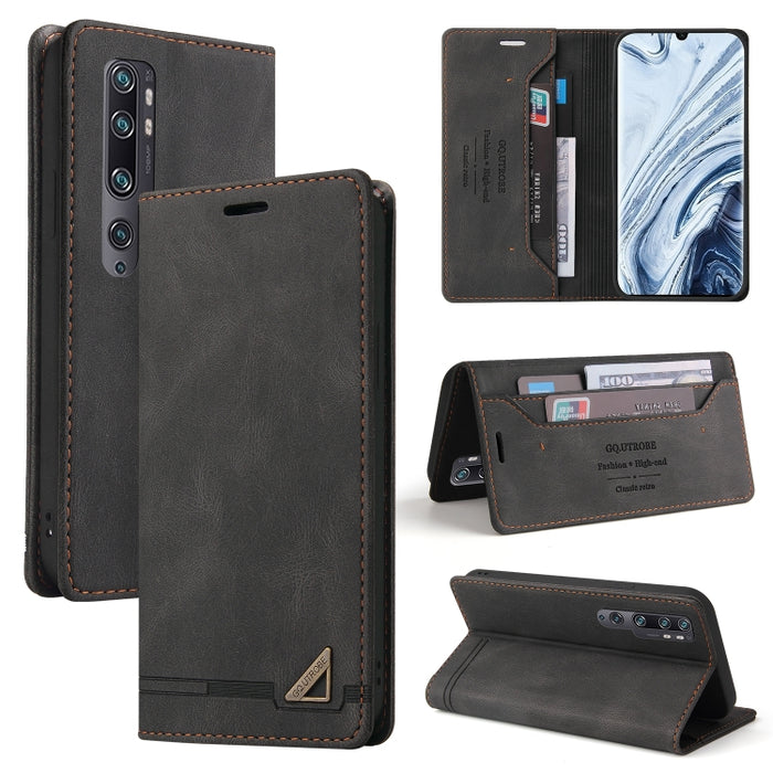 Estuche de cuero con tapa horizontal con cepillo antirrobo Skin Feel con soporte, ranuras para tarjetas y billetera, For Xiaomi Mi A3, For Xiaomi Mi CC9 / Mi 9 Lite, For Xiaomi Mi CC9 Pro, For Xiaomi Poco X3 NFC