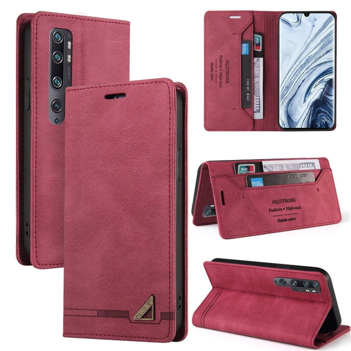 Estuche de cuero con tapa horizontal con cepillo antirrobo Skin Feel con soporte, ranuras para tarjetas y billetera, For Xiaomi Mi A3, For Xiaomi Mi CC9 / Mi 9 Lite, For Xiaomi Mi CC9 Pro, For Xiaomi Poco X3 NFC