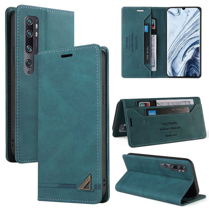Estuche de cuero con tapa horizontal con cepillo antirrobo Skin Feel con soporte, ranuras para tarjetas y billetera, For Xiaomi Mi A3, For Xiaomi Mi CC9 / Mi 9 Lite, For Xiaomi Mi CC9 Pro, For Xiaomi Poco X3 NFC