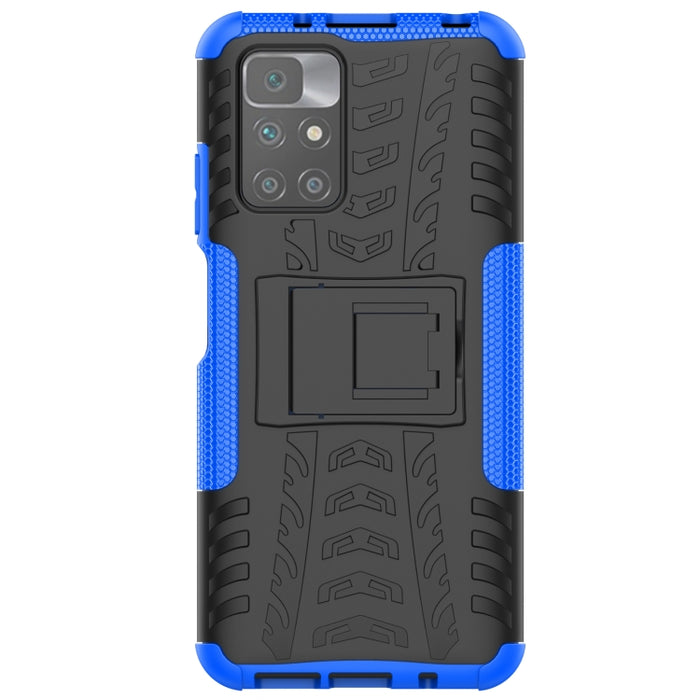 Estuche protector de TPU + PC a prueba de golpes con textura de neumático con soporte, For Xiaomi Redmi 10, For Huawei MatePad 11