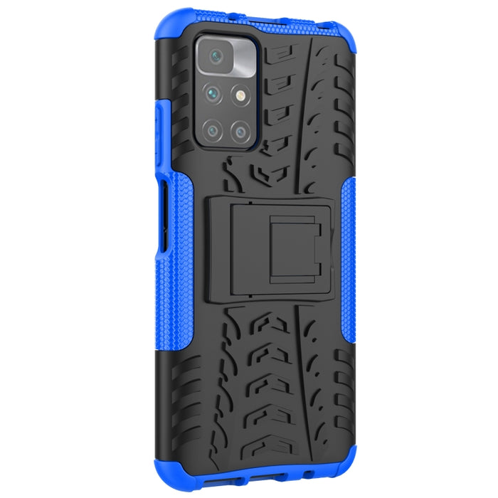 Estuche protector de TPU + PC a prueba de golpes con textura de neumático con soporte, For Xiaomi Redmi 10, For Huawei MatePad 11