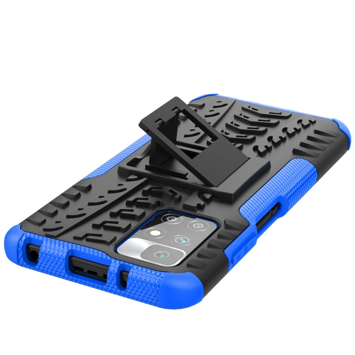 Estuche protector de TPU + PC a prueba de golpes con textura de neumático con soporte, For Xiaomi Redmi 10, For Huawei MatePad 11