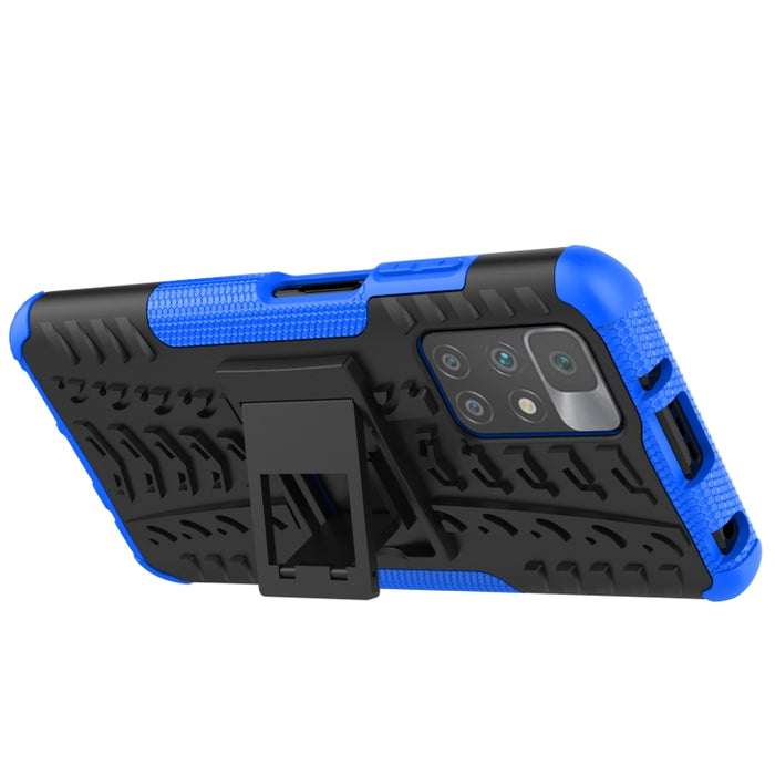 Estuche protector de TPU + PC a prueba de golpes con textura de neumático con soporte, For Xiaomi Redmi 10, For Huawei MatePad 11