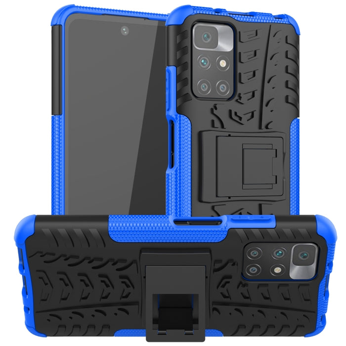 Estuche protector de TPU + PC a prueba de golpes con textura de neumático con soporte, For Xiaomi Redmi 10, For Huawei MatePad 11