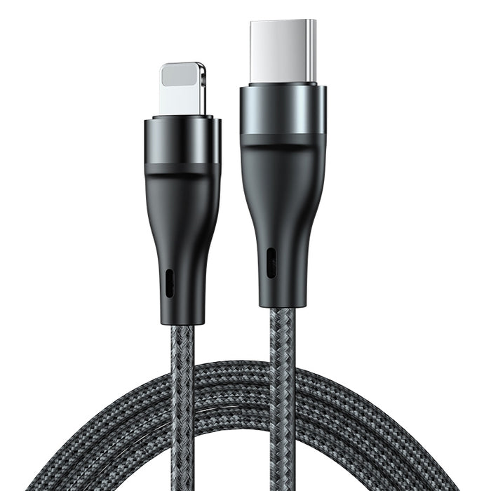 Cable de datos tejido de carga rápida ADC-003 tipo C a PD de 8 pines