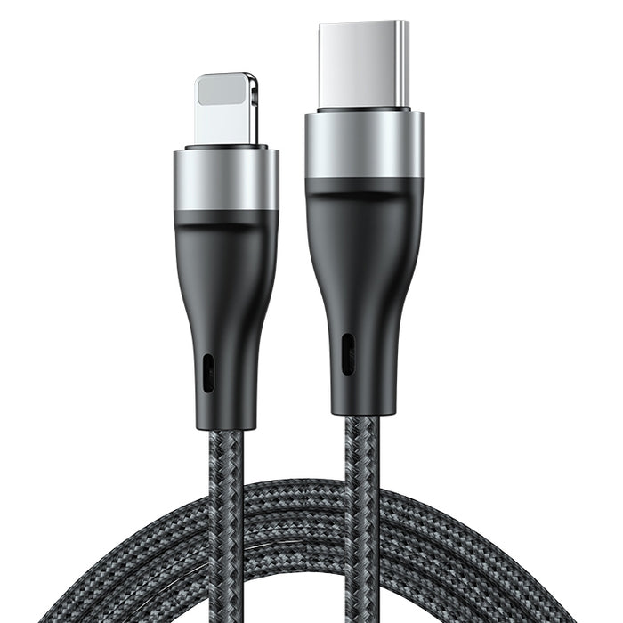 Cable de datos tejido de carga rápida ADC-003 tipo C a PD de 8 pines