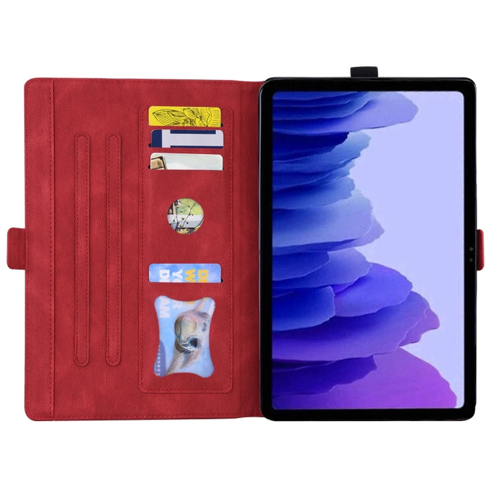 Love Butterfly Pattern Funda de cuero con tapa horizontal y soporte