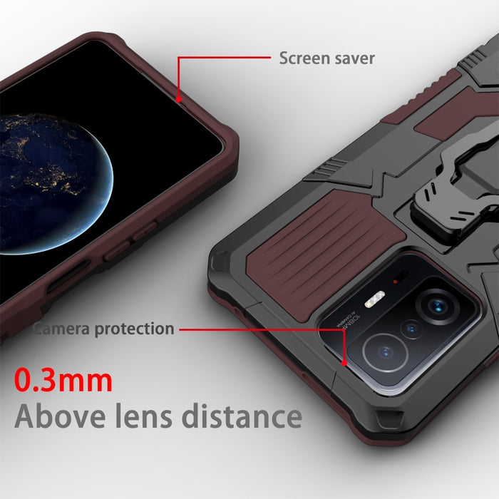 Armor Warrior PC a prueba de golpes + funda protectora de TPU, For Xiaomi Mi 11T / 11T Pro