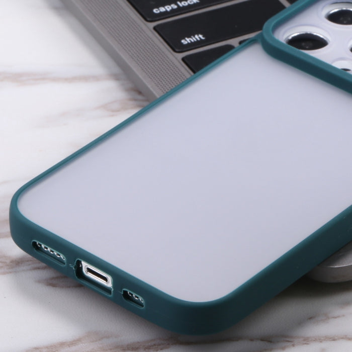 Funda protectora de TPU con diseño de cubierta de cámara deslizante
