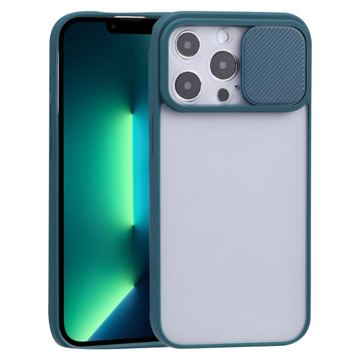 Funda protectora de TPU con diseño de cubierta de cámara deslizante