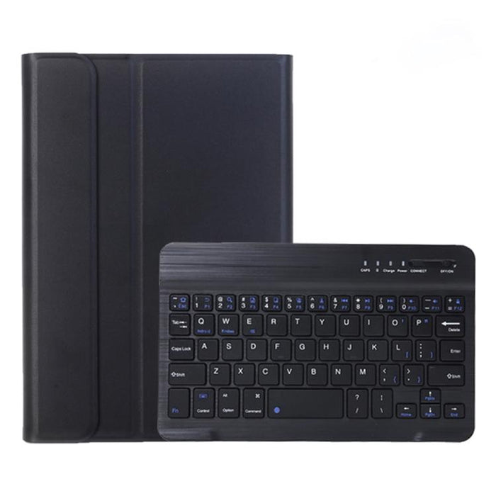A06B Estuche de cuero con teclado Bluetooth desmontable ultrafino con ranura para bolígrafo y soporte para iPad mini 6