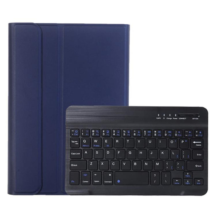 A06B Estuche de cuero con teclado Bluetooth desmontable ultrafino con ranura para bolígrafo y soporte para iPad mini 6