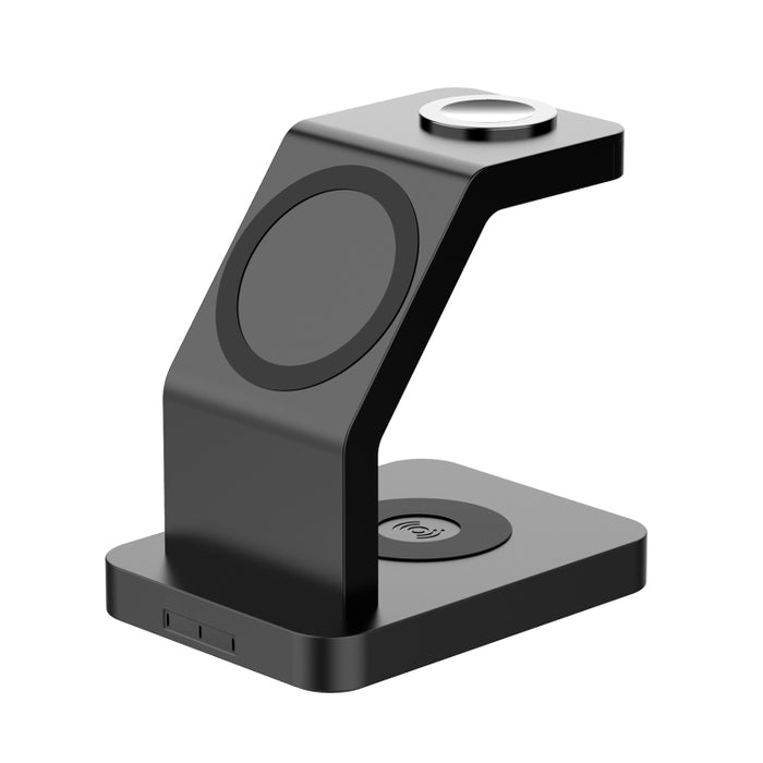 Soporte de cargador inalámbrico magnético multifunción S6 3 en 1 para iPhone, iWatch y AirPods