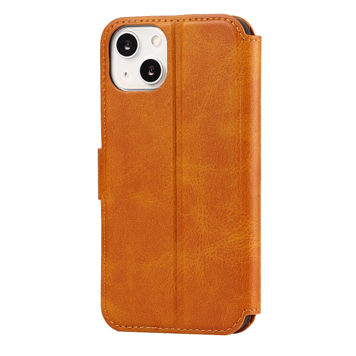 Estuche de cuero PU + TPU a prueba de golpes con ranuras para tarjetas y soporte y marco de fotos y billetera