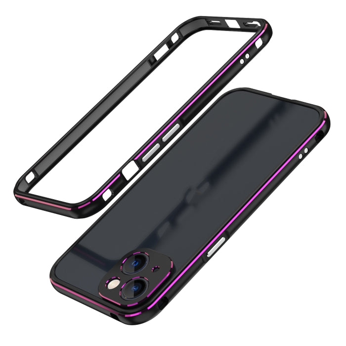 Protector de lente de la serie Aurora + estuche protector con marco de metal, For iPhone 13 mini, For iPhone 13