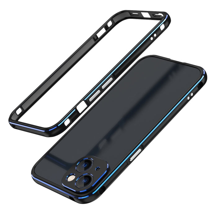 Protector de lente de la serie Aurora + estuche protector con marco de metal, For iPhone 13 mini, For iPhone 13