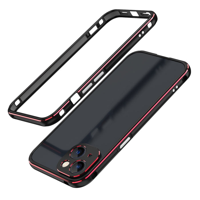Protector de lente de la serie Aurora + estuche protector con marco de metal, For iPhone 13 mini, For iPhone 13