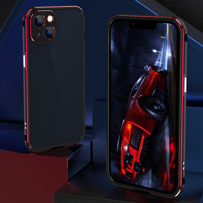 Protector de lente de la serie Aurora + estuche protector con marco de metal, For iPhone 13 mini, For iPhone 13