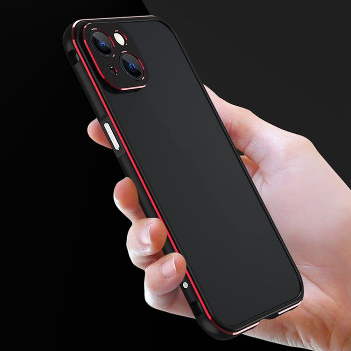Protector de lente de la serie Aurora + estuche protector con marco de metal, For iPhone 13 mini, For iPhone 13