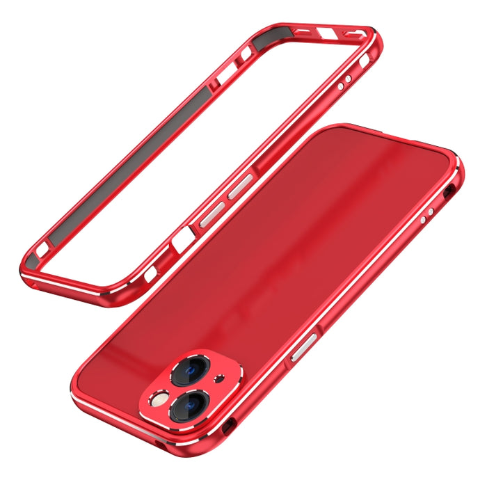 Protector de lente de la serie Aurora + estuche protector con marco de metal, For iPhone 13 mini, For iPhone 13