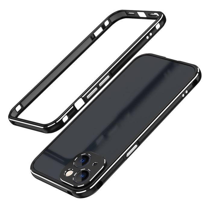 Protector de lente de la serie Aurora + estuche protector con marco de metal, For iPhone 13 mini, For iPhone 13