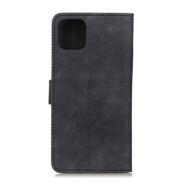 Estuche de cuero con tapa horizontal PU + TPU de textura retro con soporte y ranuras para tarjetas y billetera, For iPhone 11 Pro, For iPhone 11 Pro Max, For iPhone 11