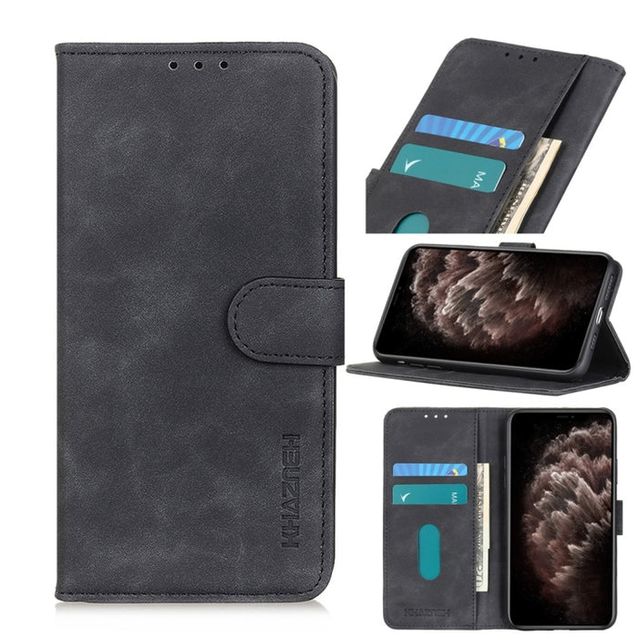 Estuche de cuero con tapa horizontal PU + TPU de textura retro con soporte y ranuras para tarjetas y billetera, For iPhone 11 Pro, For iPhone 11 Pro Max, For iPhone 11