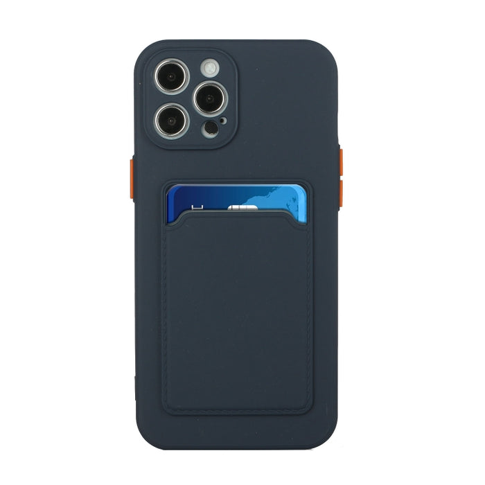 Funda protectora de TPU a prueba de golpes con diseño de ranura para tarjetas