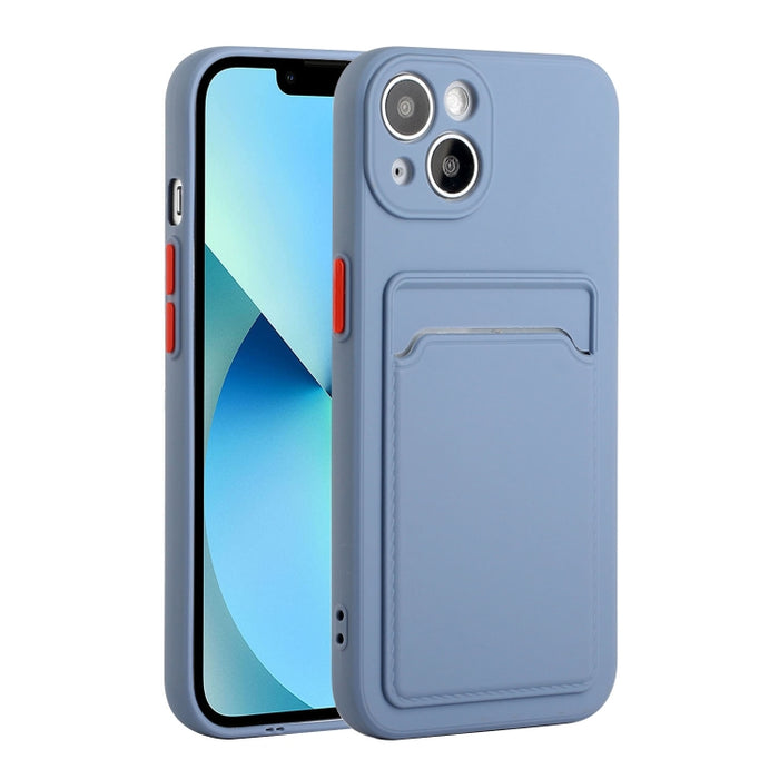 Funda protectora de TPU a prueba de golpes con diseño de ranura para tarjetas