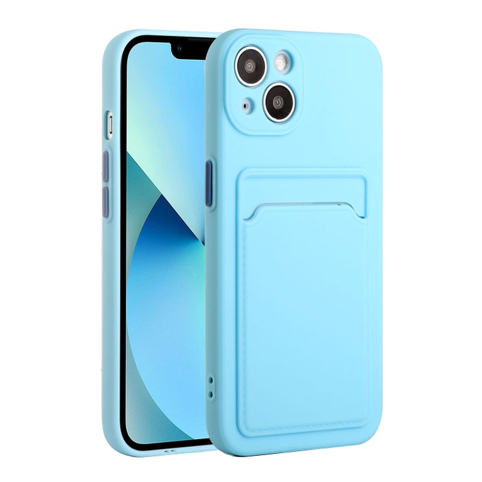 Funda protectora de TPU a prueba de golpes con diseño de ranura para tarjetas