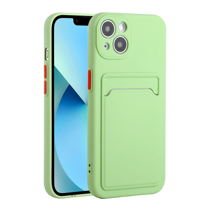Funda protectora de TPU a prueba de golpes con diseño de ranura para tarjetas