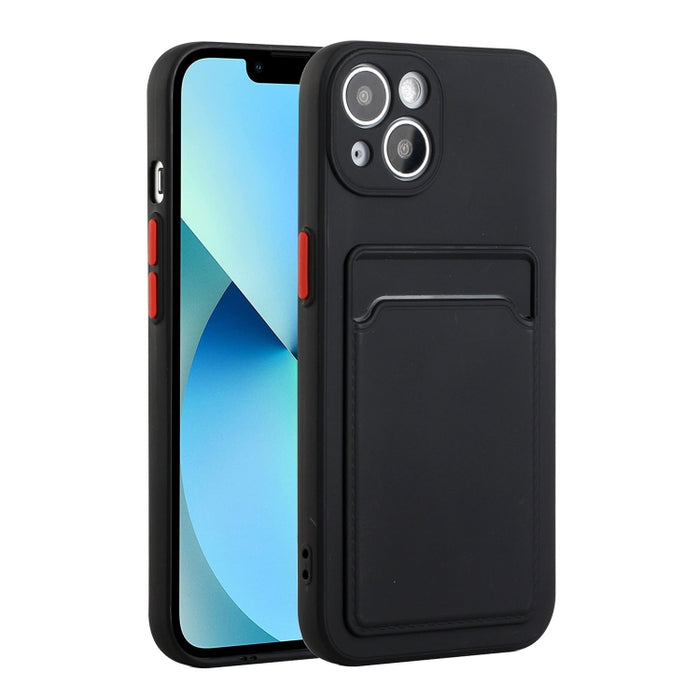 Funda protectora de TPU a prueba de golpes con diseño de ranura para tarjetas