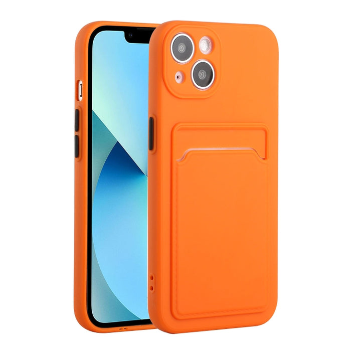 Funda protectora de TPU a prueba de golpes con diseño de ranura para tarjetas