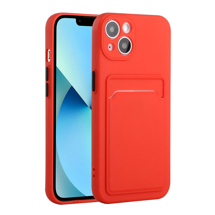 Funda protectora de TPU a prueba de golpes con diseño de ranura para tarjetas