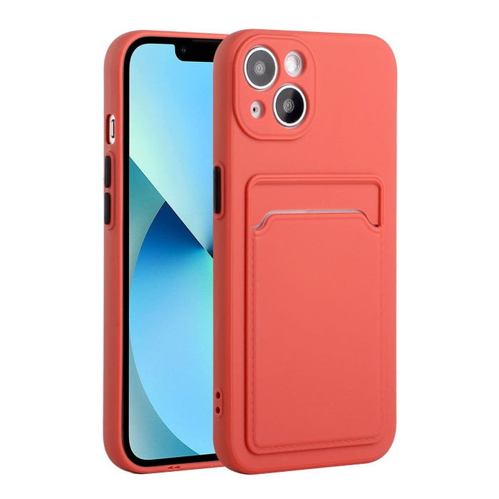 Funda protectora de TPU a prueba de golpes con diseño de ranura para tarjetas