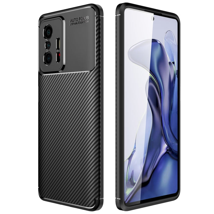 Funda de TPU a prueba de golpes con textura de fibra de carbono, For Xiaomi Mi 11T / 11T Pro, For Xiaomi Civi, For Huawei Nova 9 Pro