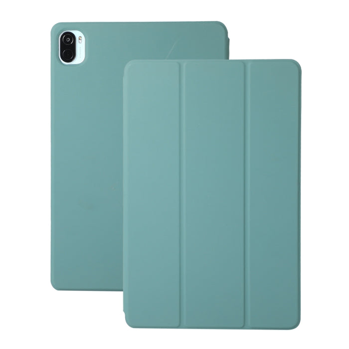 Estuche de cuero con tapa horizontal magnética de color sólido con soporte, For Xiaomi Pad 5 / Pad 5 Pro