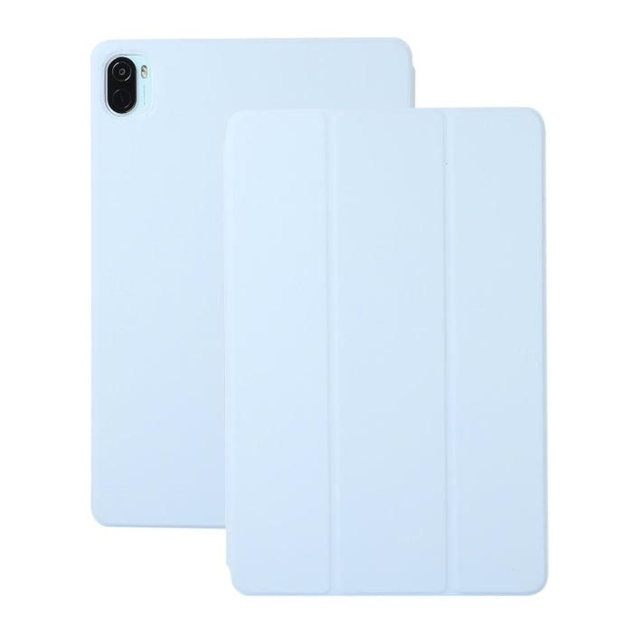 Estuche de cuero con tapa horizontal magnética de color sólido con soporte, For Xiaomi Pad 5 / Pad 5 Pro