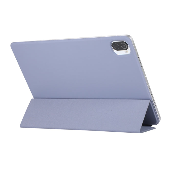 Estuche de cuero con tapa horizontal magnética de color sólido con soporte, For Xiaomi Pad 5 / Pad 5 Pro