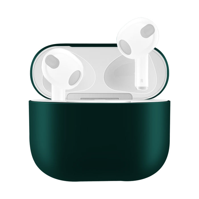 Funda protectora de auriculares de silicona de color sólido para AirPods 3